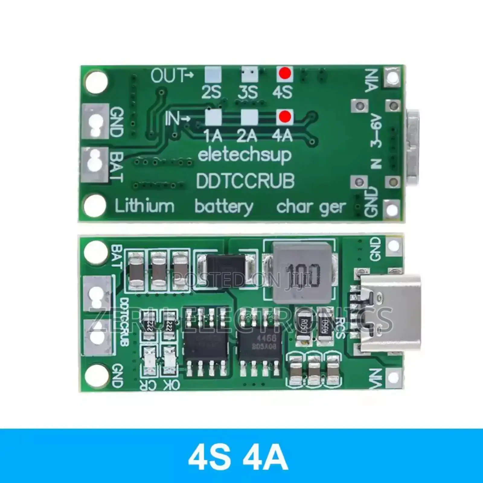 4S Type C Lithium Battery Charger