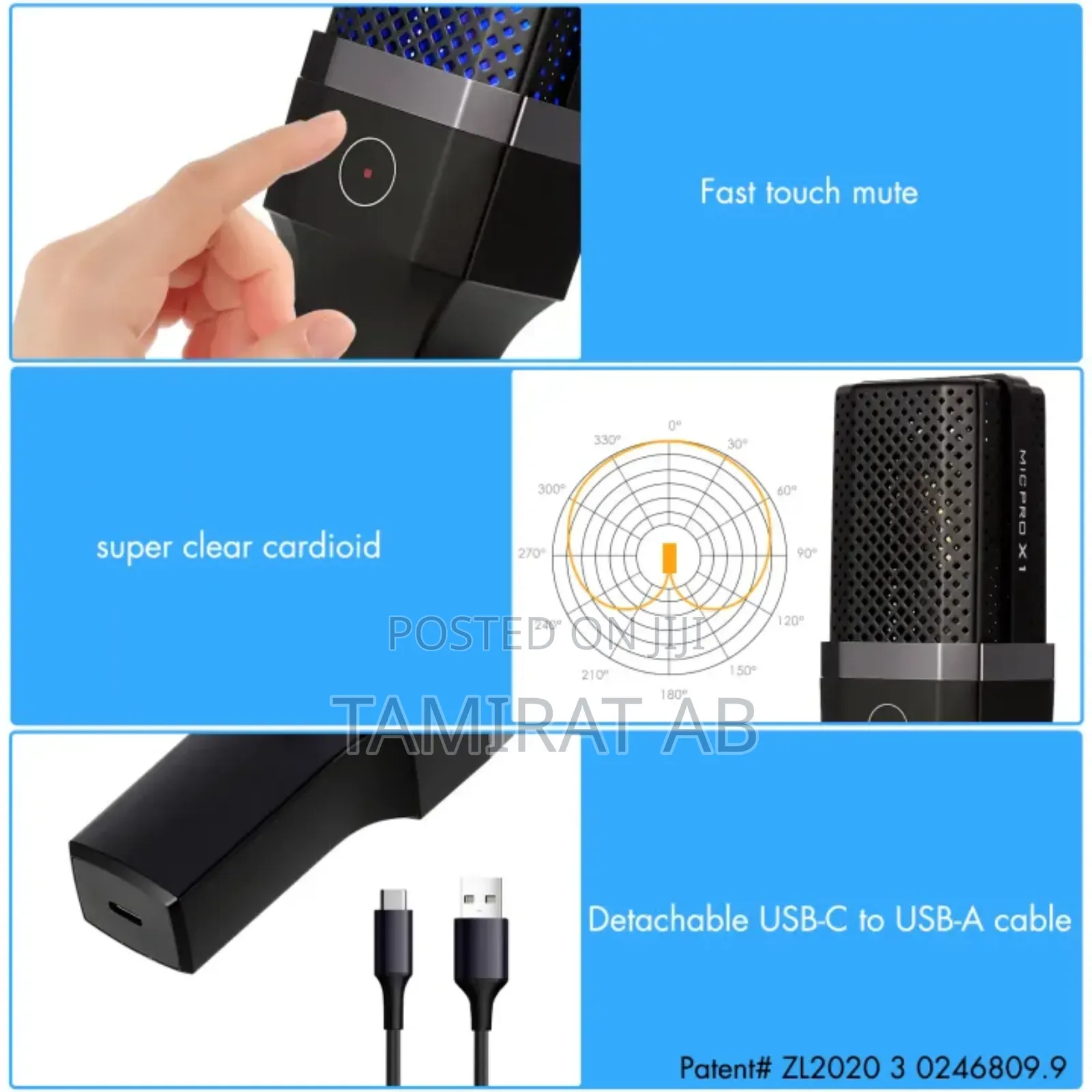 MICPRO X1 Yanmai Studio Condenser Microphone