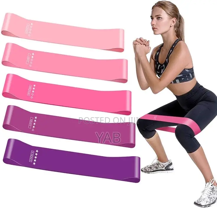 Theraband Exercises Bands Five PCS
