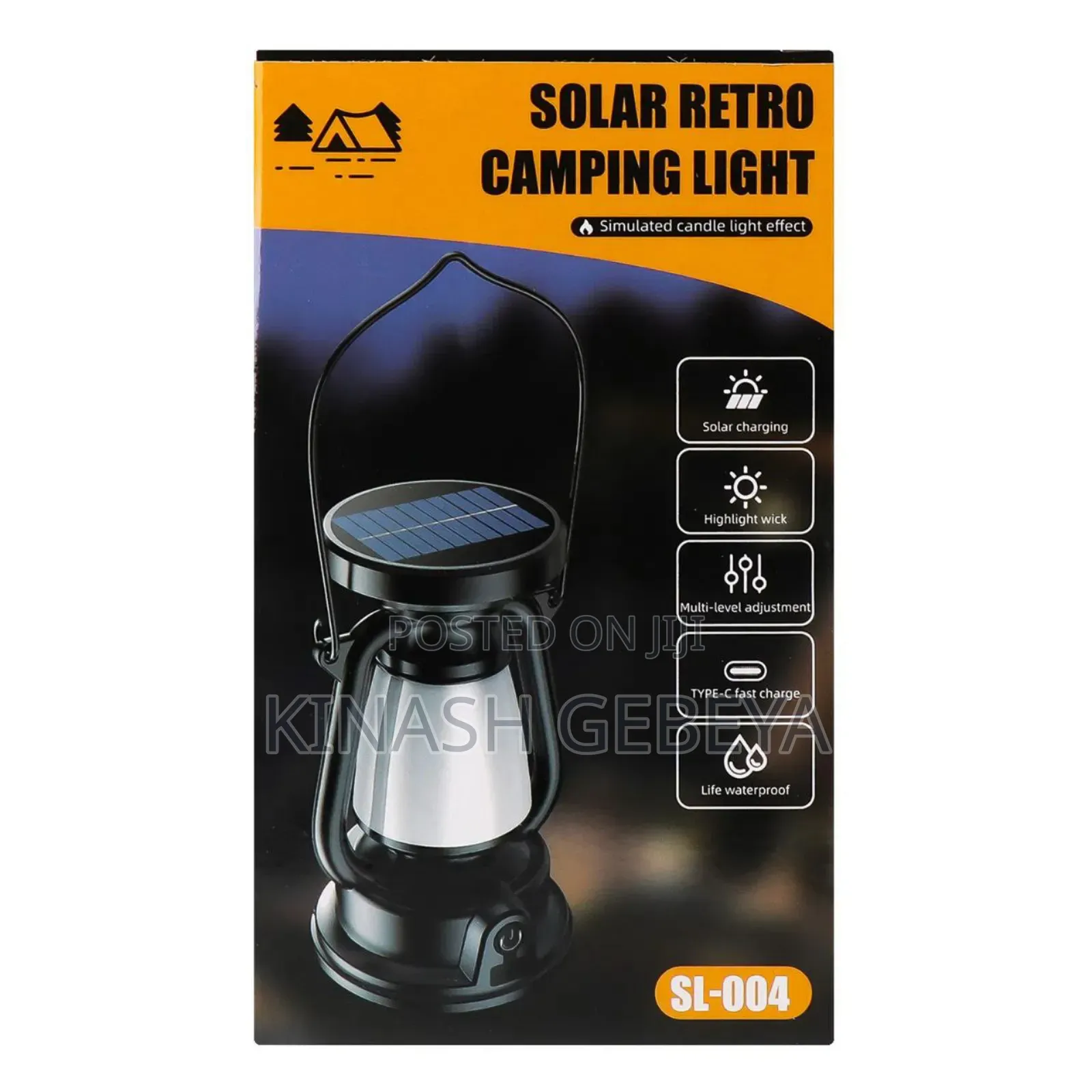 Portable Solar Camping Light