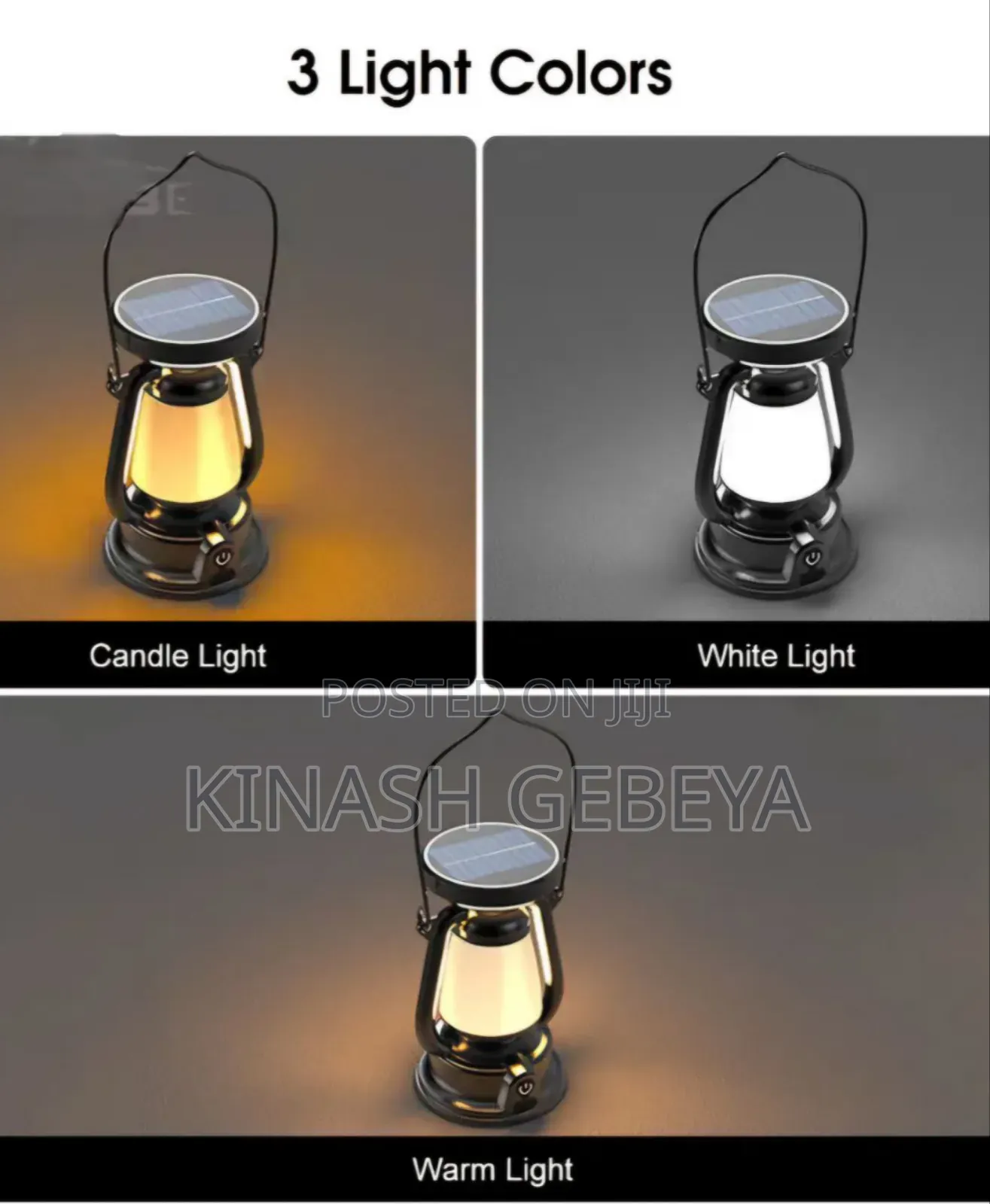 Portable Solar Camping Light