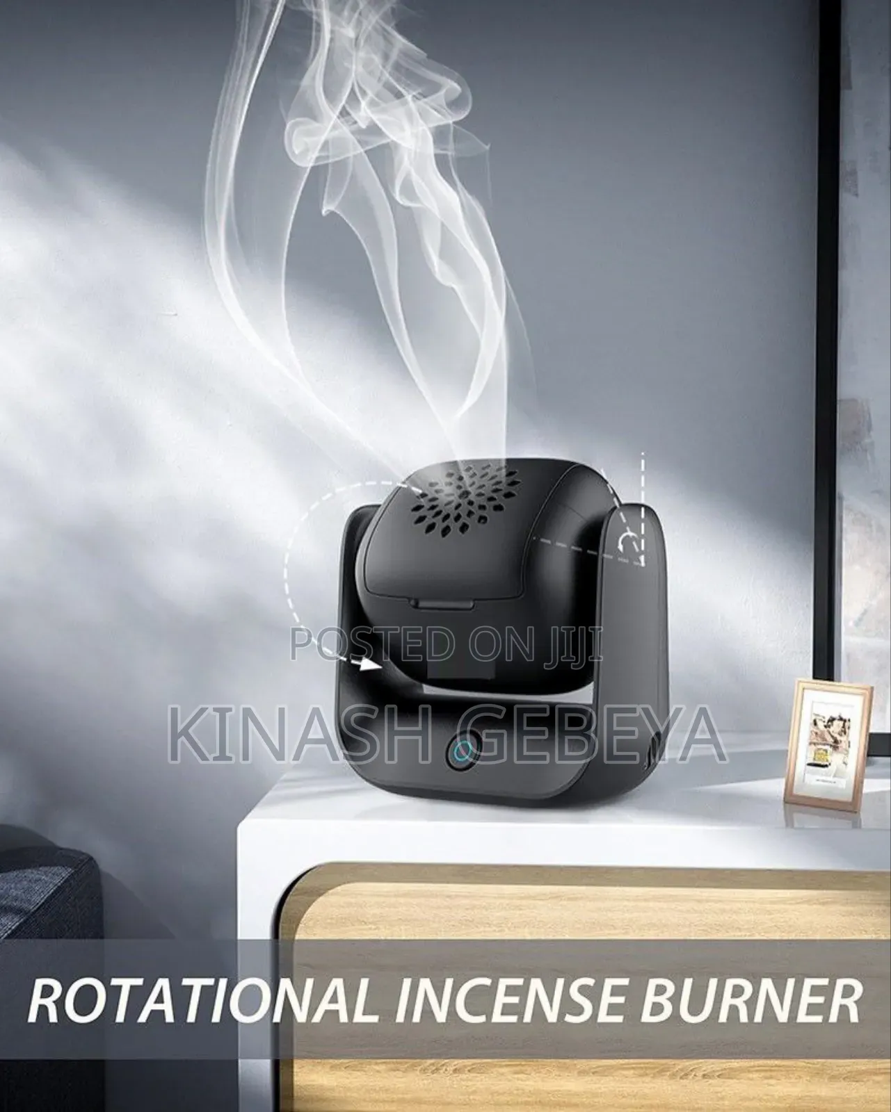 Green Lion Rotatble Incense Burner(የእጣን ማጨሻ)