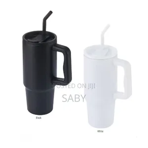 Bern Stainless Steel Tumbler With Reusable Straw