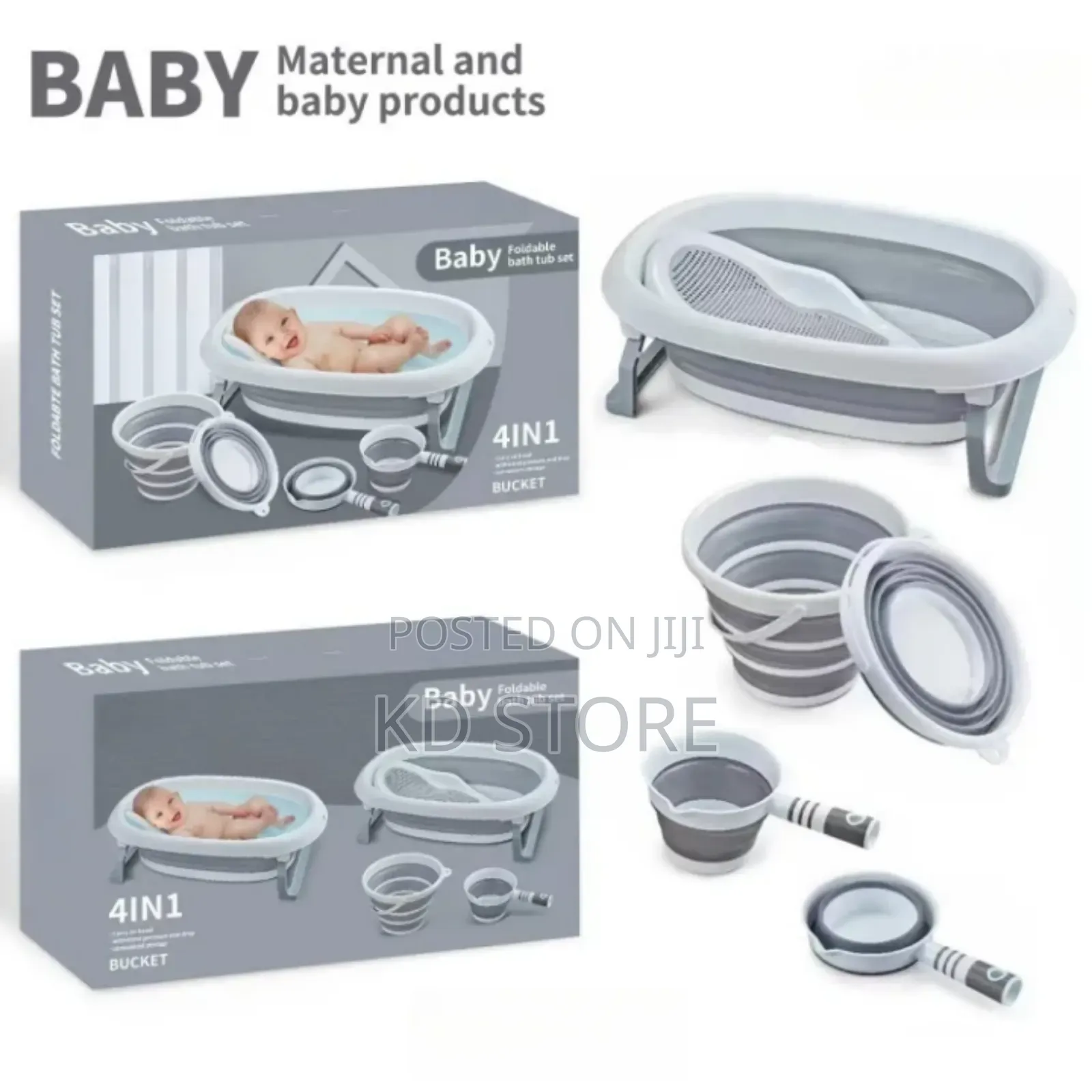 Baby's Foldable Bath Tub