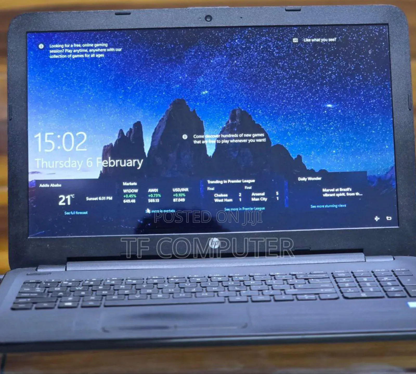 New Laptop HP Stream Notebook 8GB Intel Core I5 SSD 1T