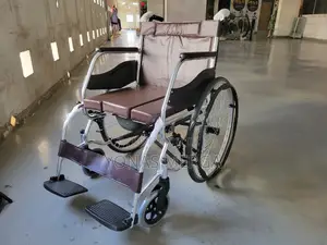 Photo - Foldable Attendant-Wheelchair1₩For Ease of Fting Storageዊልቼር