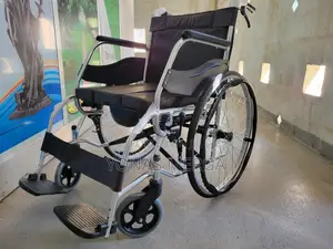 Leather Cushion Band Toilet Wheelchair•靰popo Wheelchair