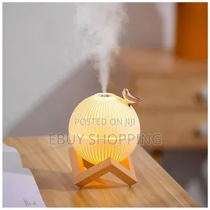 Photo - **Compact Humidifier With Led Light – Auto Shut-Off Safe**