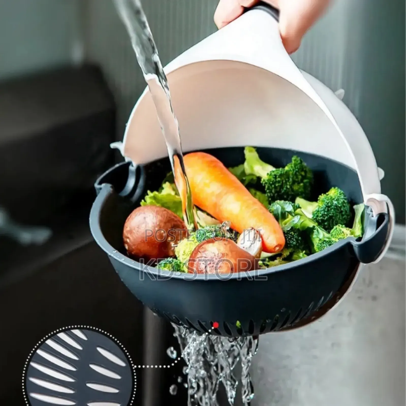 Multifunctional Wet Basket Vegetable Cutter