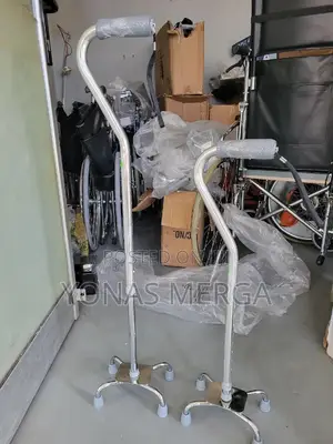 Photo - Quadrop Cane Small Base M.H价☆Aluminum Quad Cane♤ከዘራ