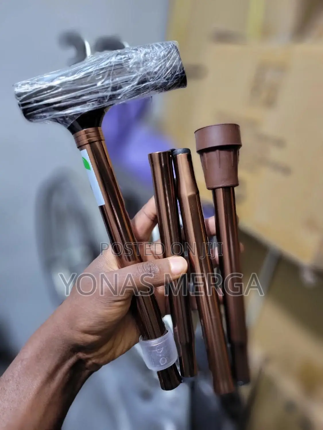 Walking Aid Cane Crutches Walking Stick Walker Telescopic