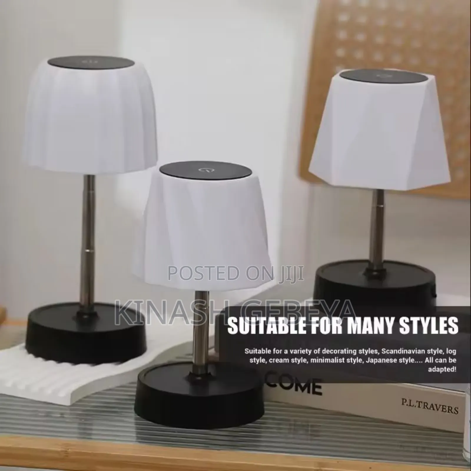 High Quality Rechargeable LED Table Lamp