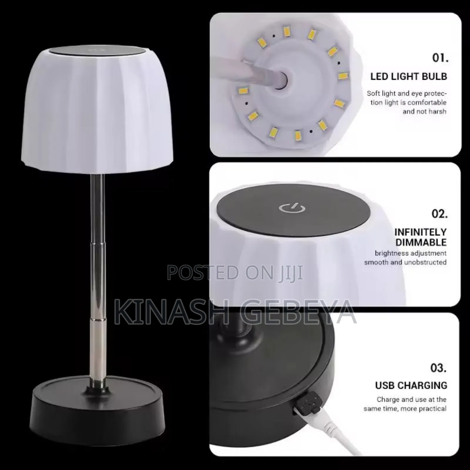 High Quality Rechargeable LED Table Lamp