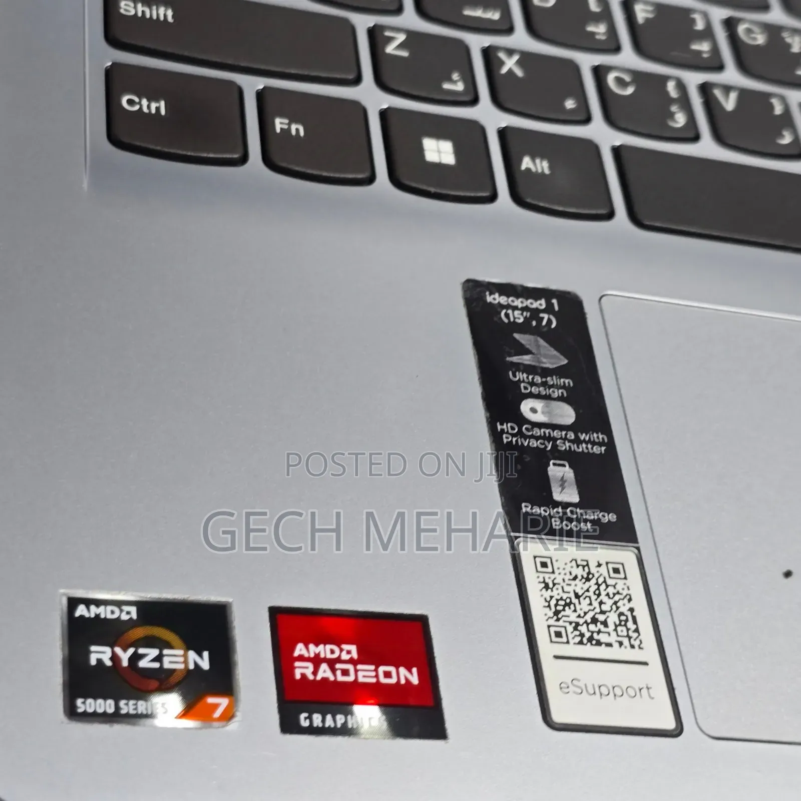 New Laptop Lenovo Ideapad 3 16GB AMD Ryzen 7 SSD 512GB