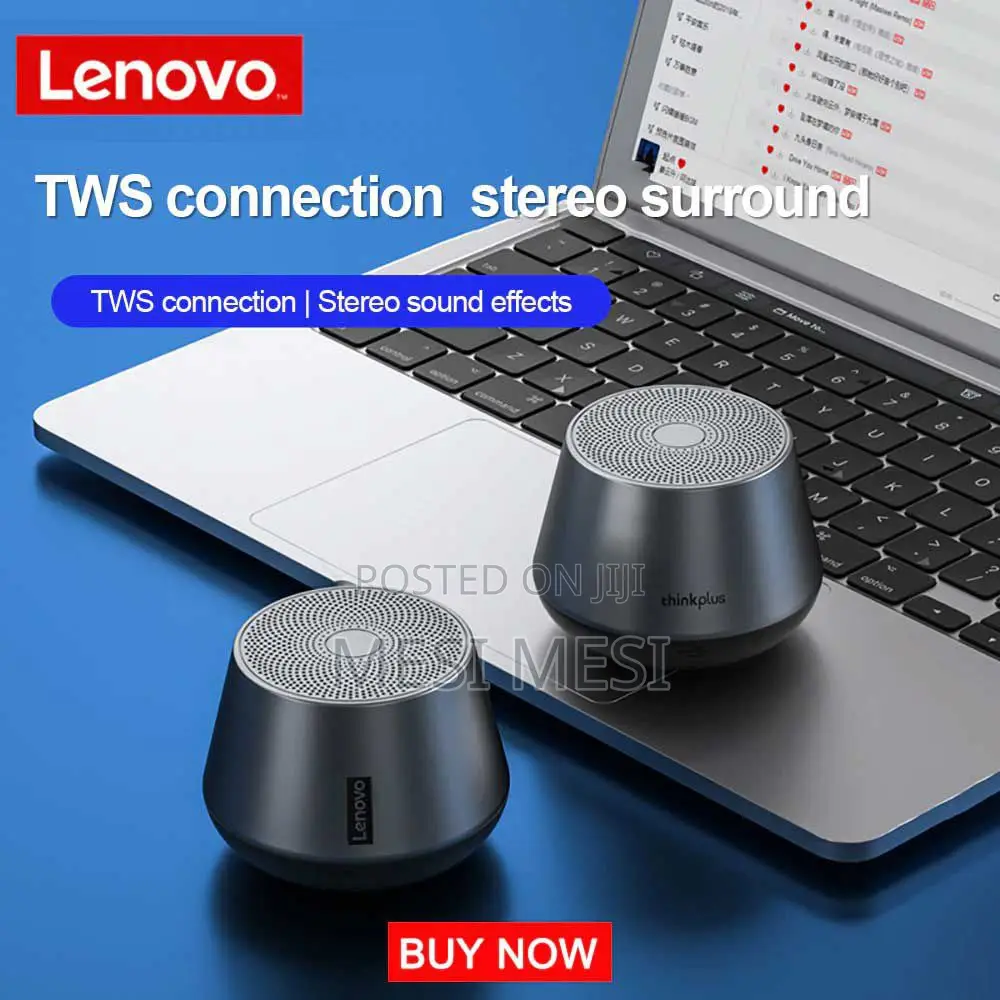 Lenovo Plus Portable Bluetooth Speaker With RGB Lighting
