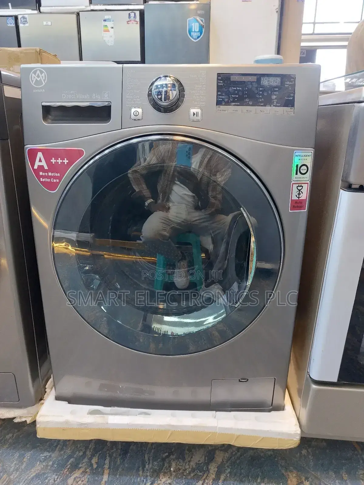 AMANA Direct Wash 8.Kg Atomic Washing Machine