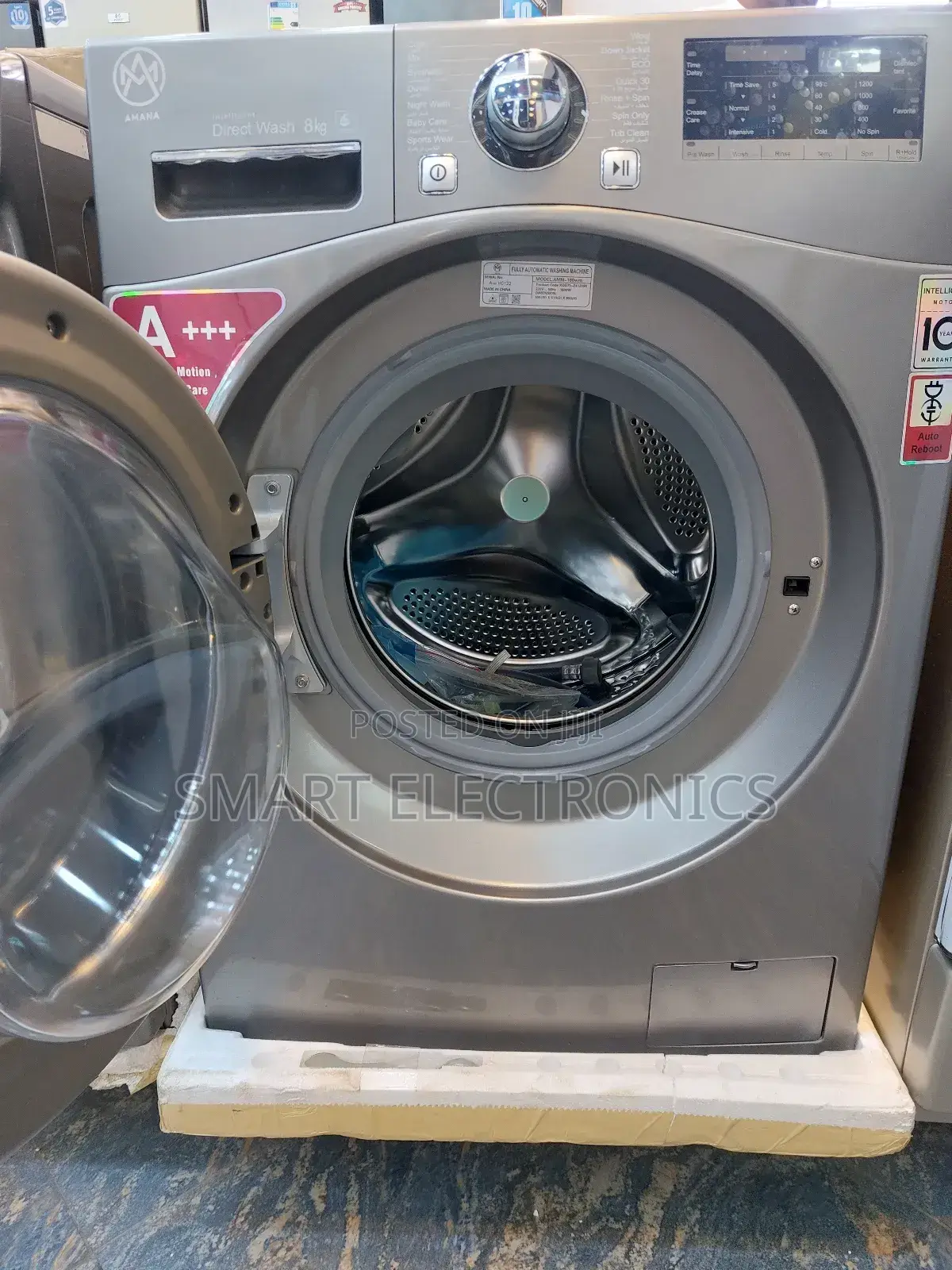 AMANA Direct Wash 8.Kg Atomic Washing Machine