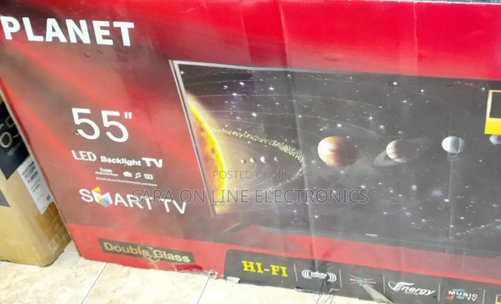 PLANET 55" UHD Smart LED TV | Hi-Fi Sound |