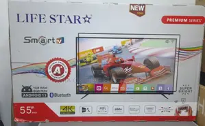 LIFE STAR 55" Smart TV | Android 13 | Brand New 2024
