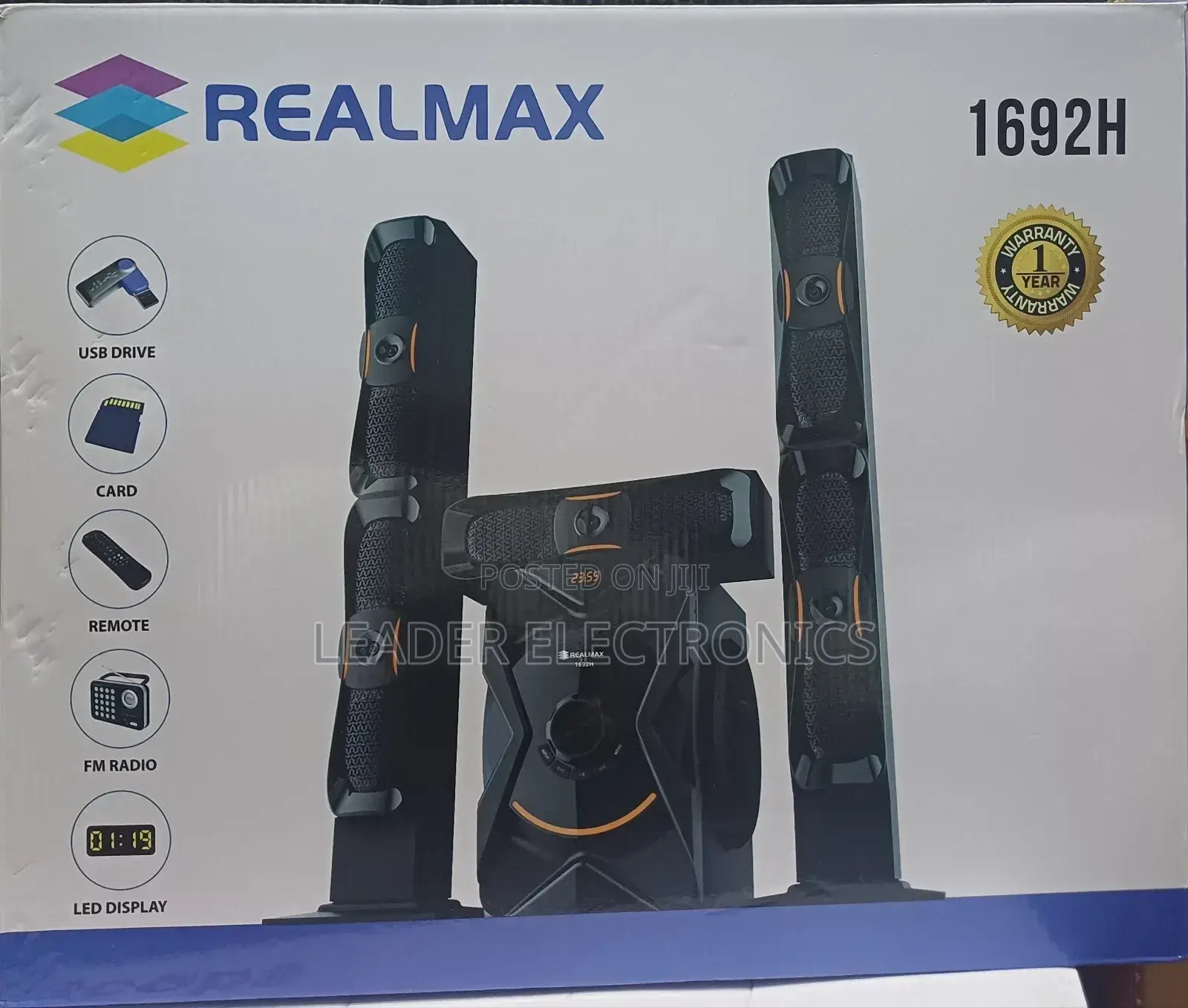 Realmax Hometheater Speaker