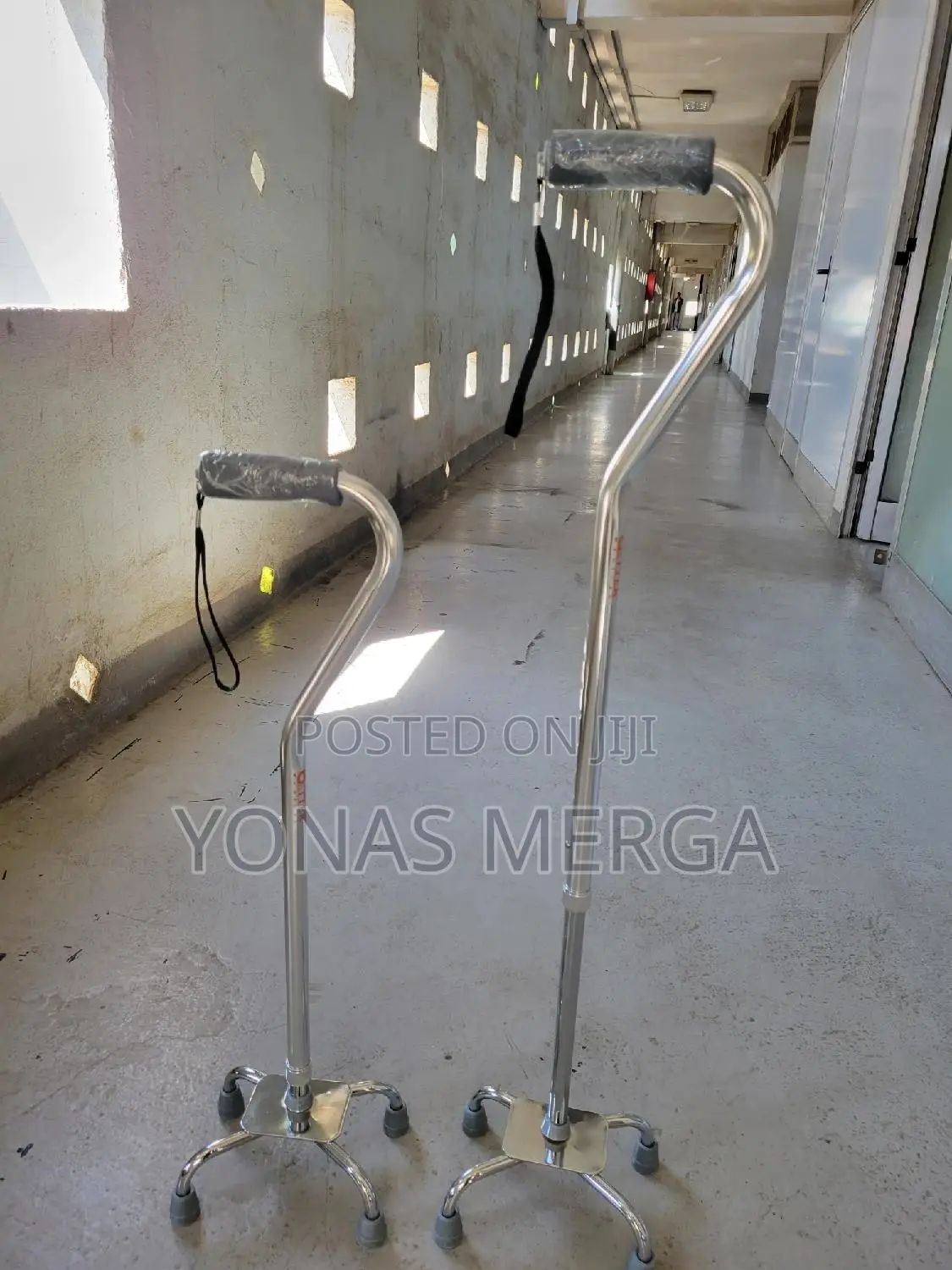 Four-Legg Telescopic Walking Stick趫four Point Base, Combined