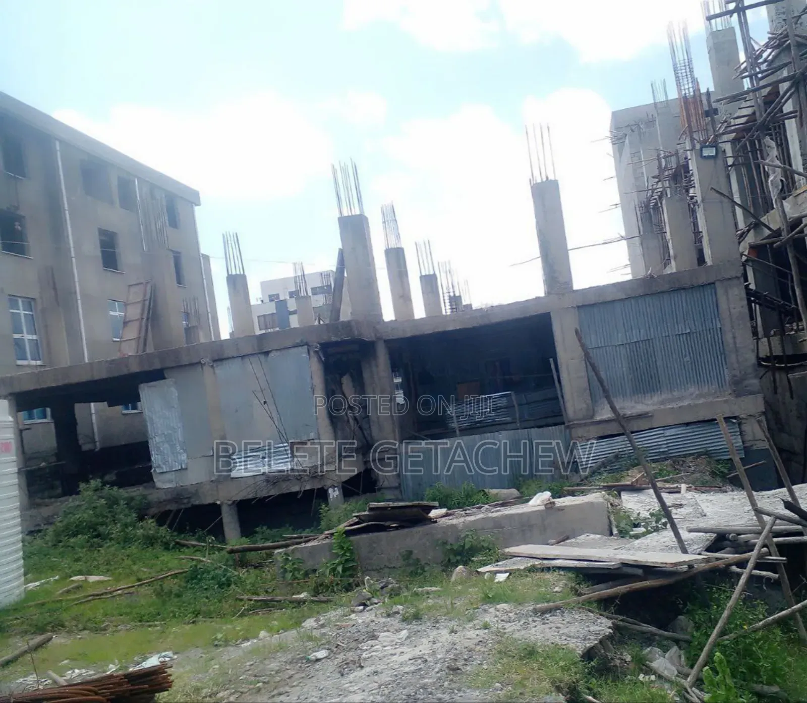 Ayat, B+G+1 Building for G+8 850sqm