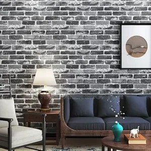 3d Brick Wall Designed Wall Paper