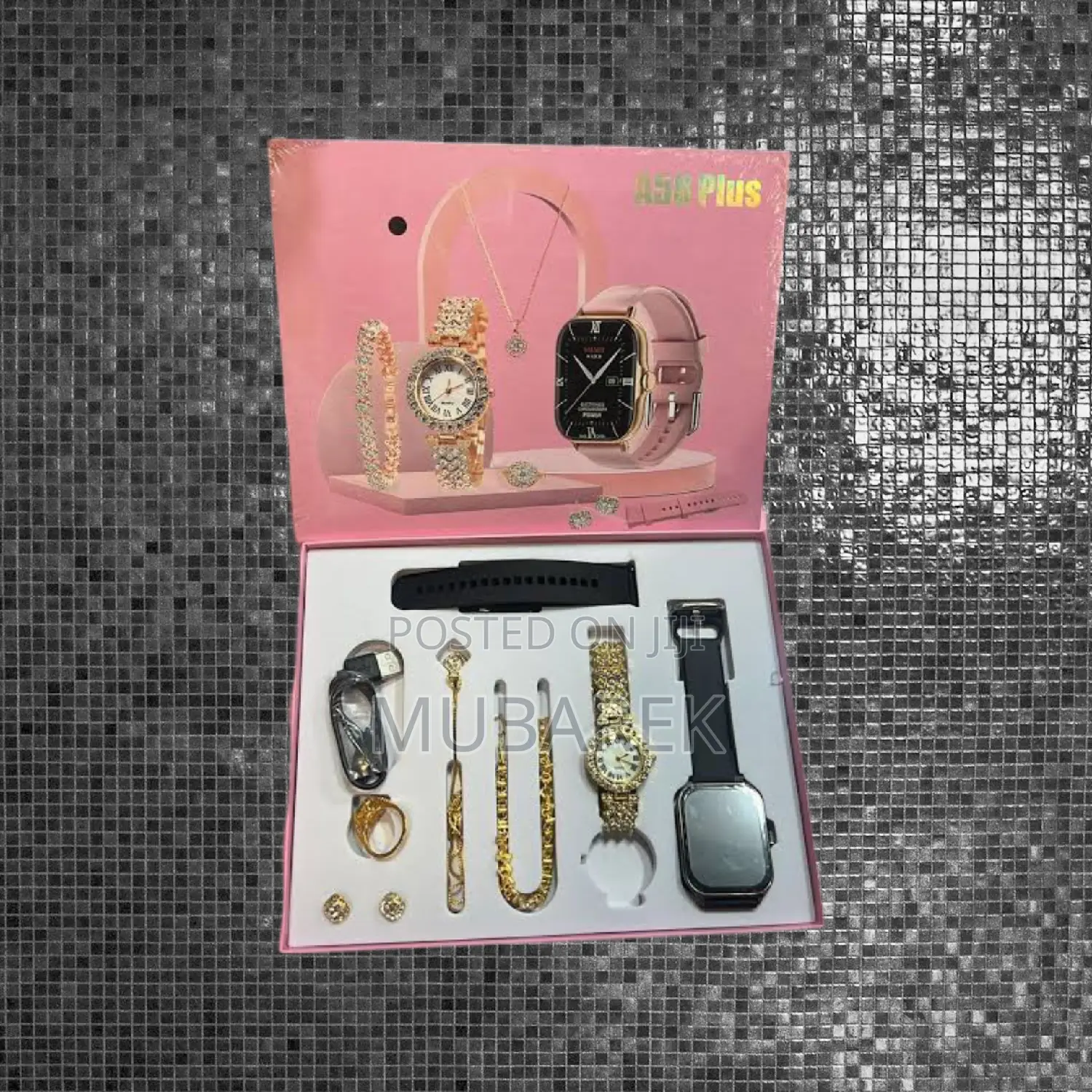 A58 Plus: Large Screen Smartwatch