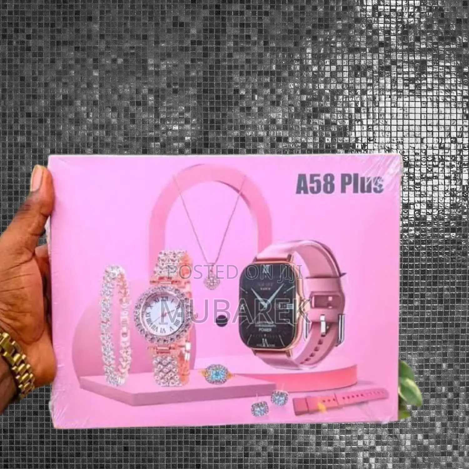 A58 Plus: Large Screen Smartwatch