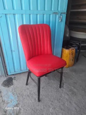 Photo - Modern Leather Dining Chairs ★RESTAURANT ★HOTEL