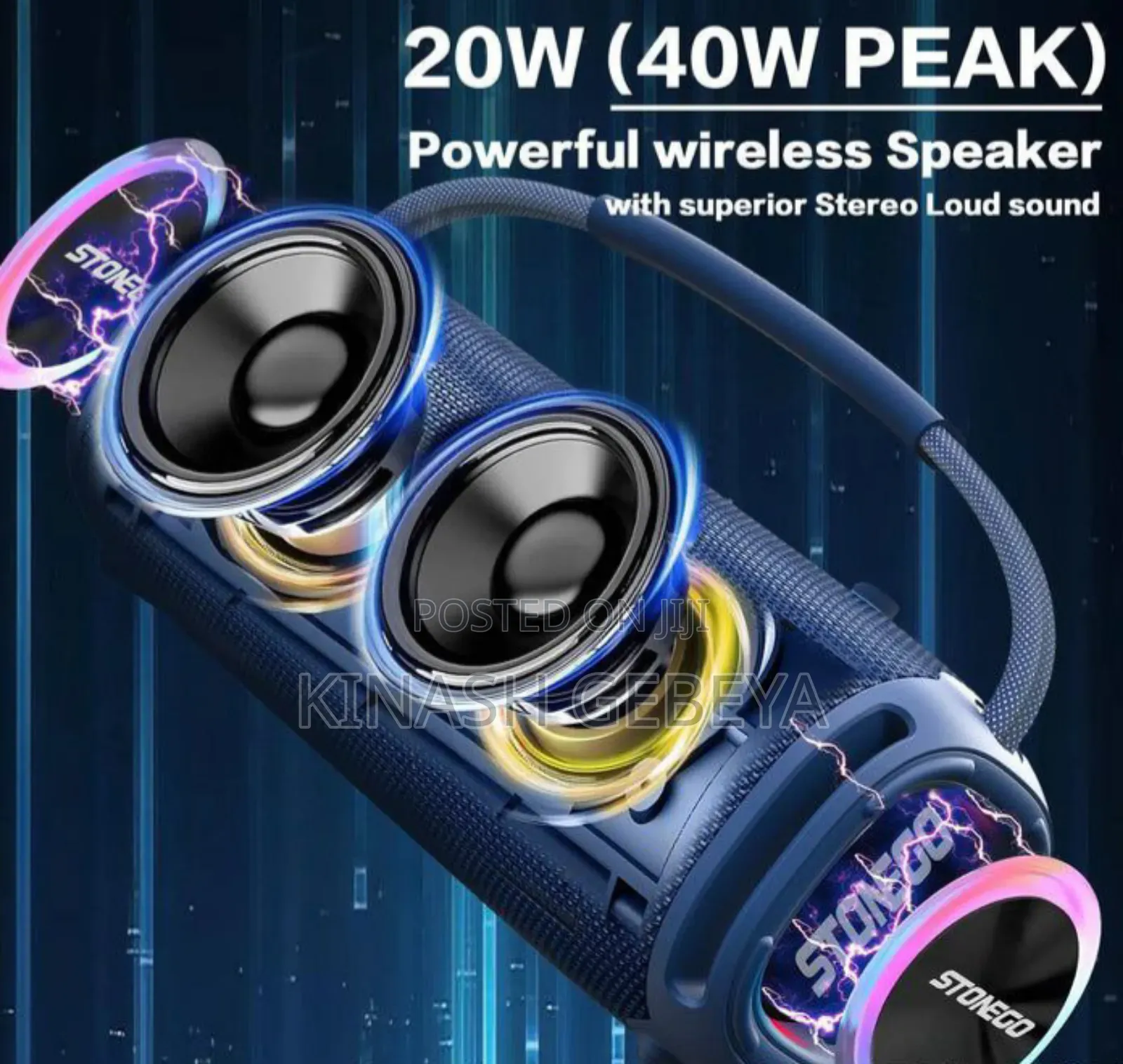 Boombox Portable Wireless Bluetooth Speaker