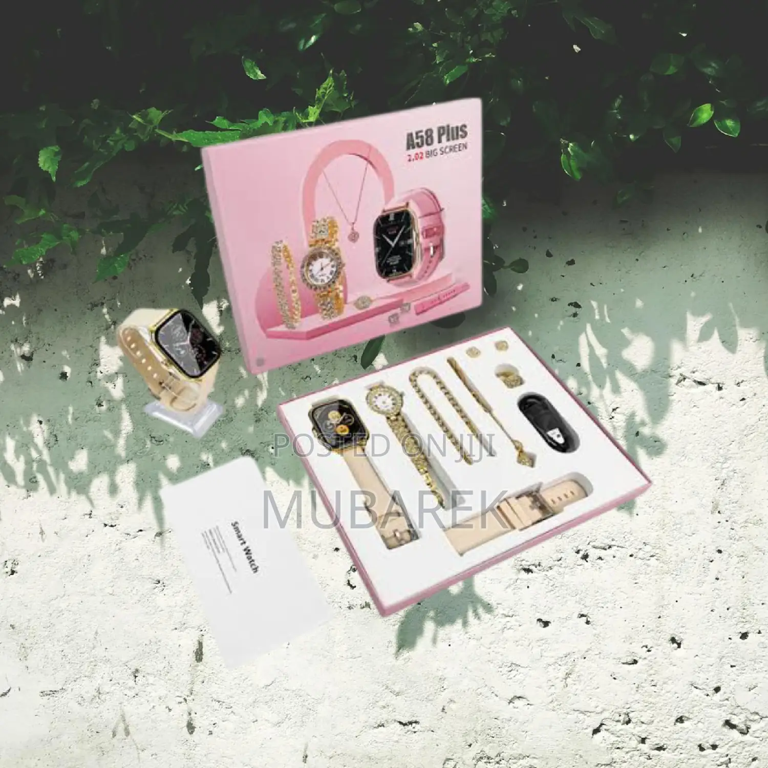 A58 Plus: 8-in-1 Smartwatch Kit