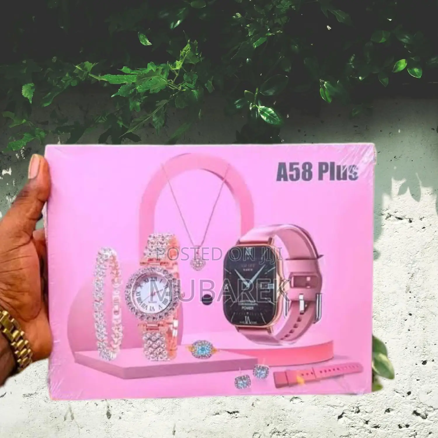 A58 Plus: 8-in-1 Smartwatch Kit