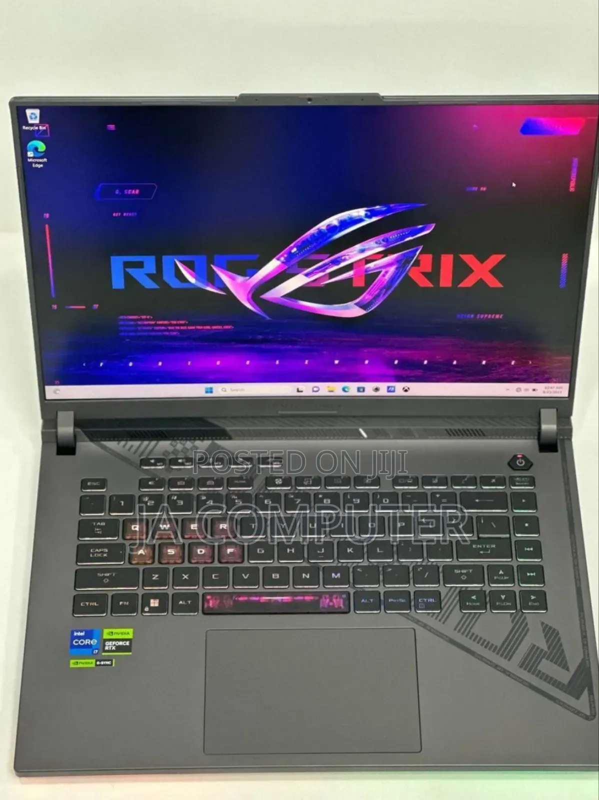 New Laptop Asus ROG Strix G16 G614 16GB Intel Core I7 SSD 1T