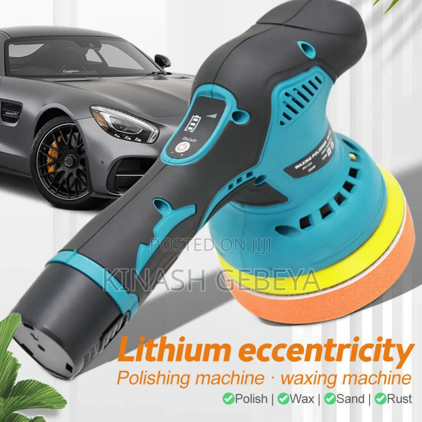 Car Waxing and Polishing Machine