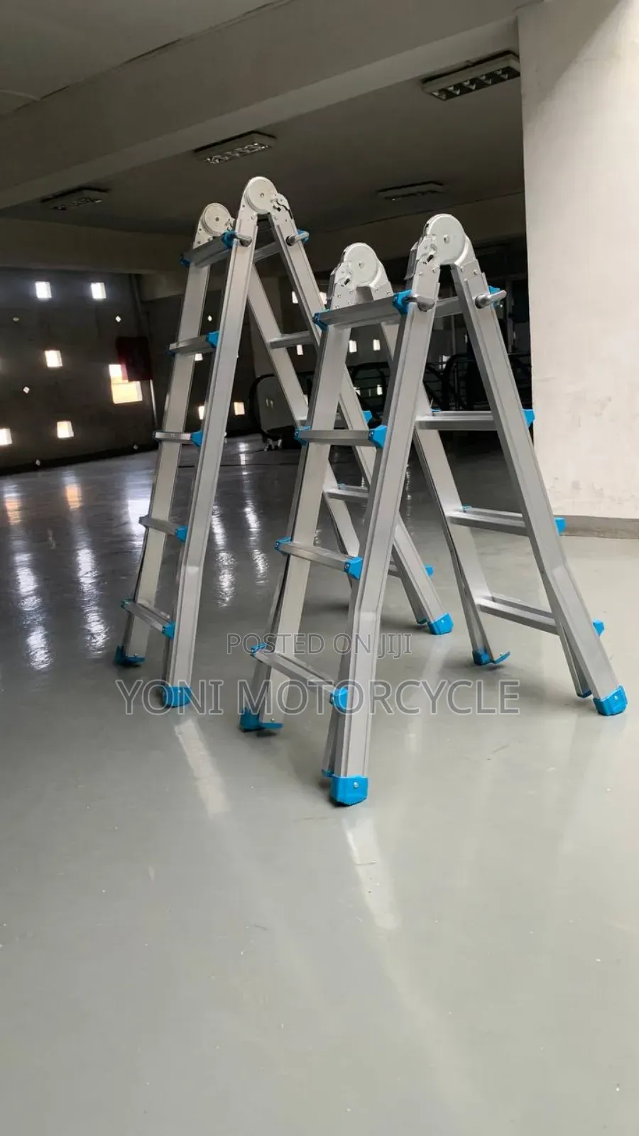 Multipurpose at Full Aluminum Ladder 
