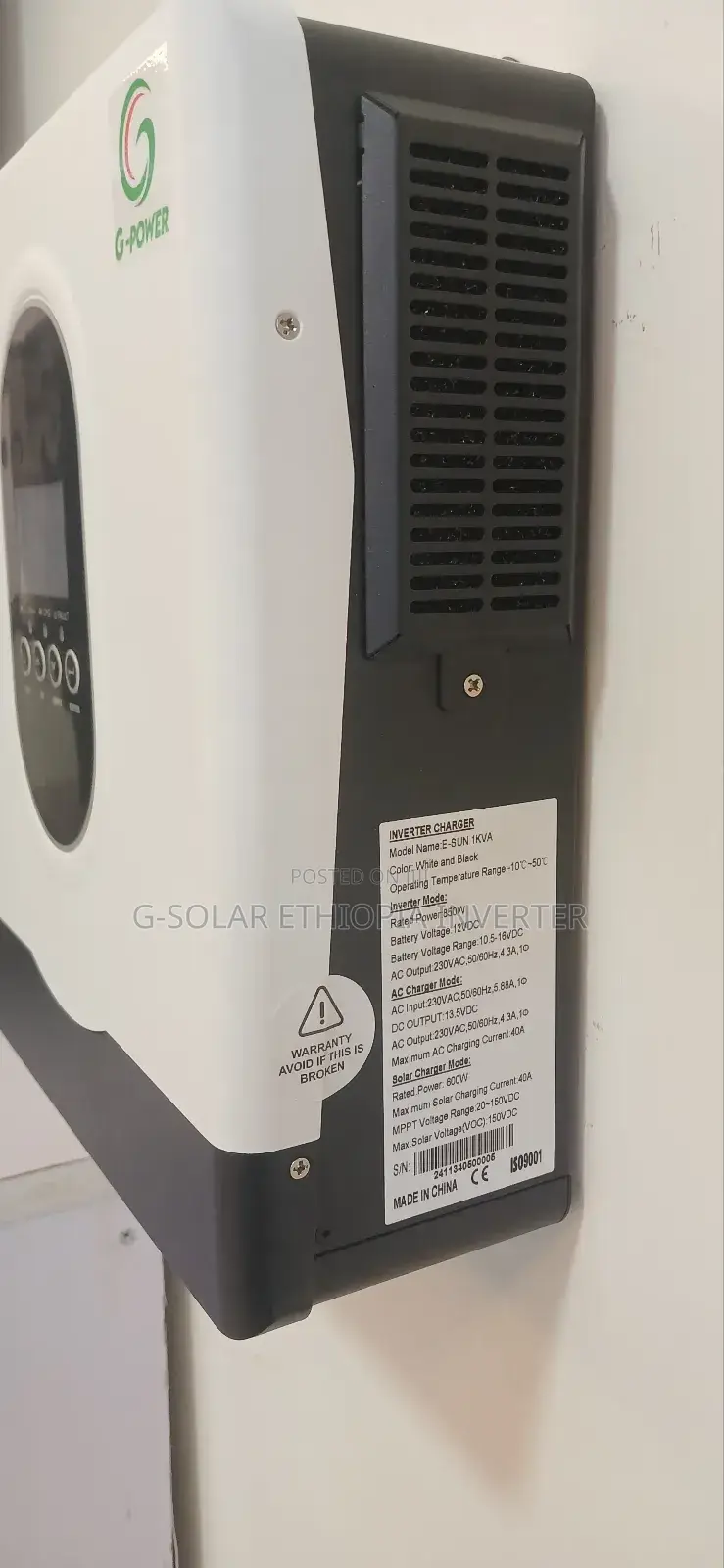 G-Power Affordabel Solar Energy System