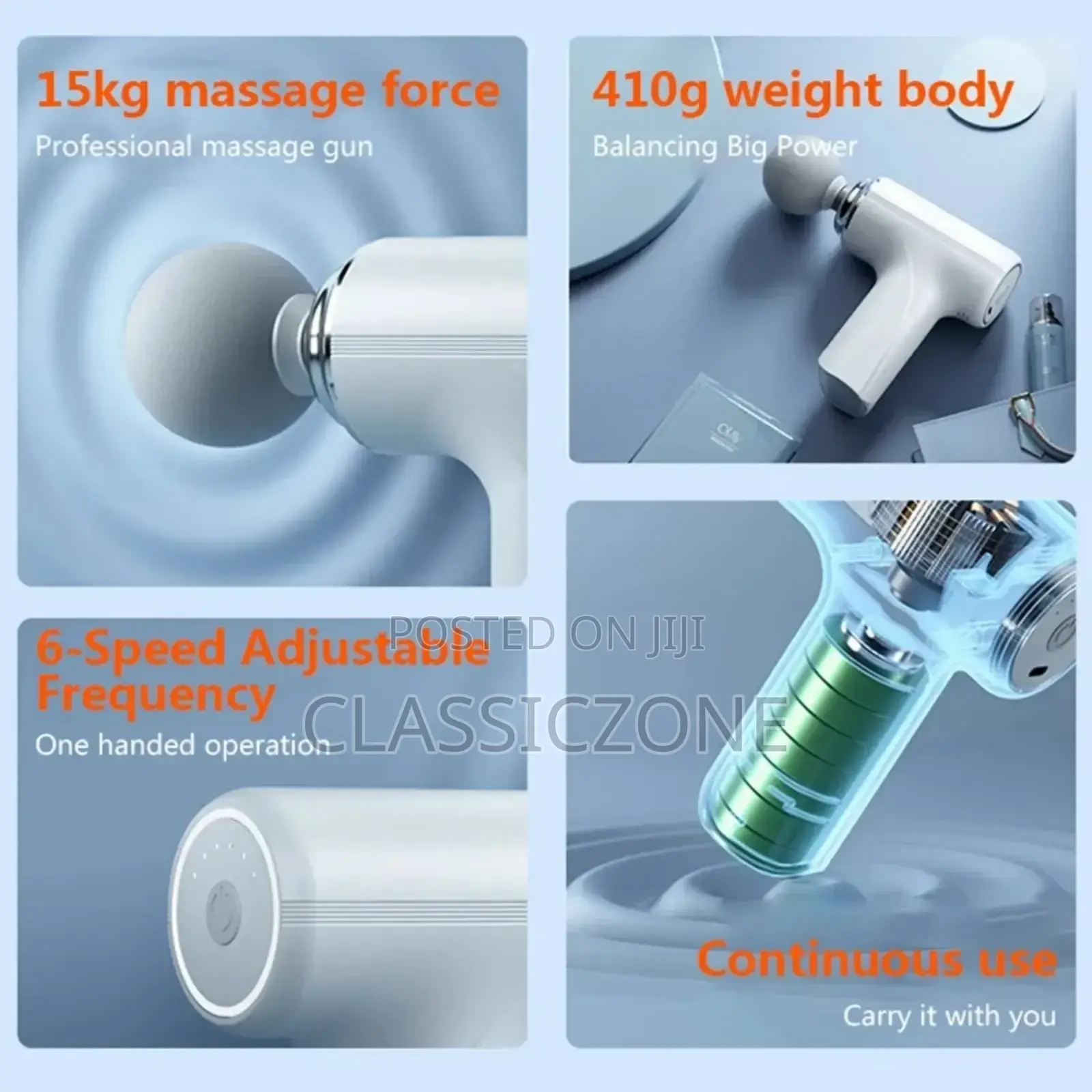 New 4in1 Mini Massager Gun