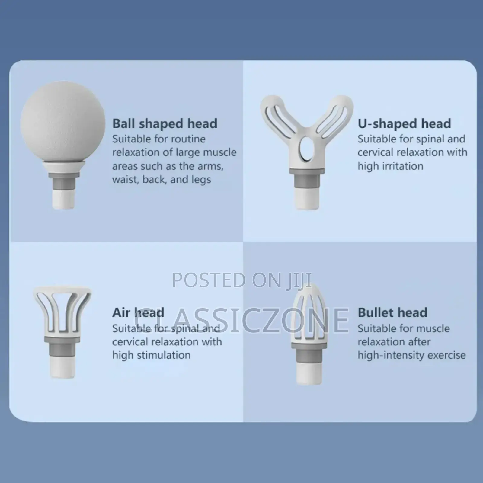 New 4in1 Mini Massager Gun