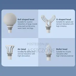 New 4in1 Mini Massager Gun