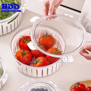  4 Refrigerator Food Storage Box