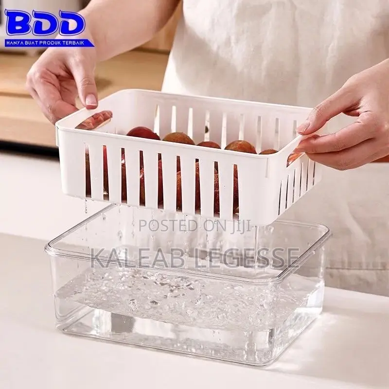  4 Refrigerator Food Storage Box