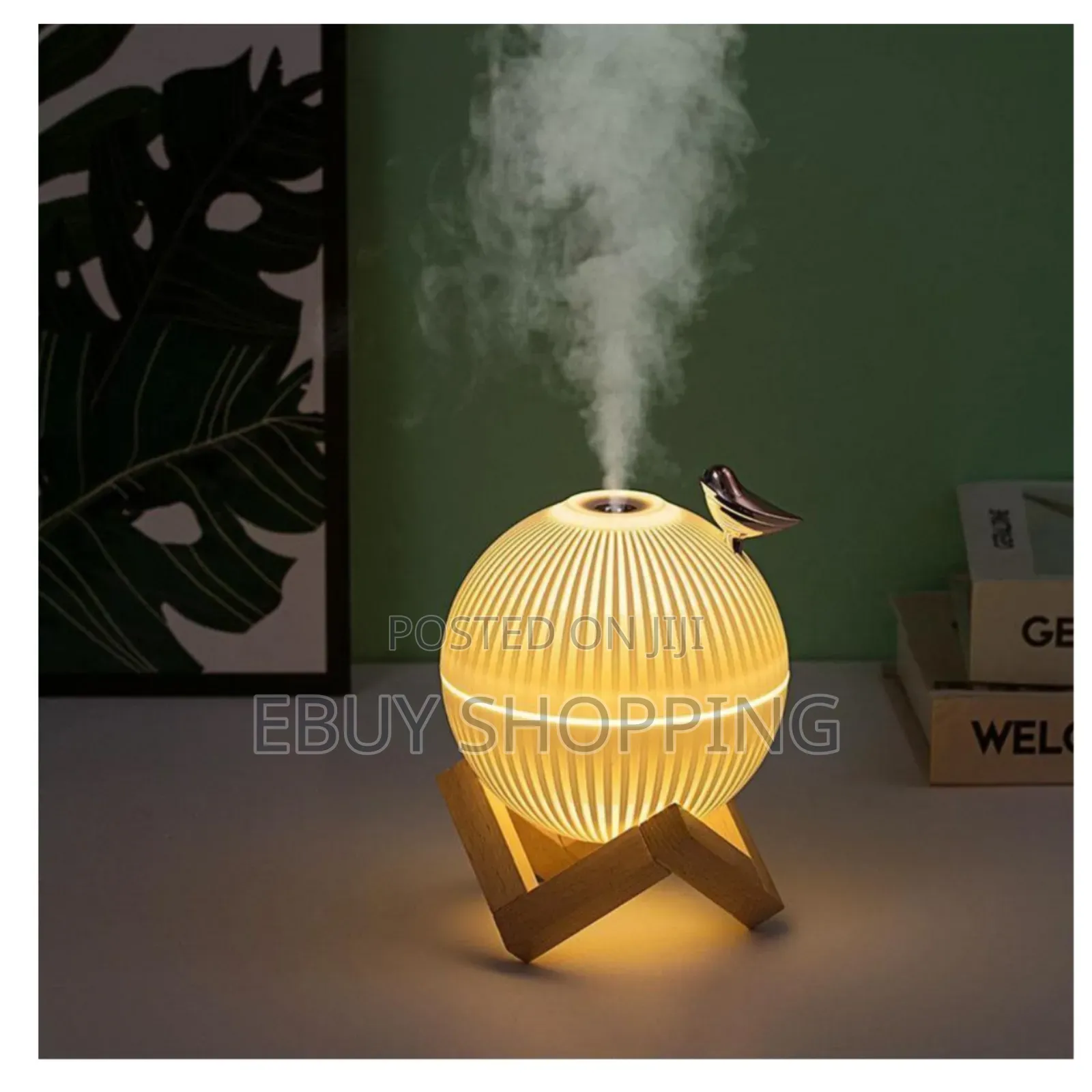 **Sleep Better With Silent Humidifier Soothing Led Lights**