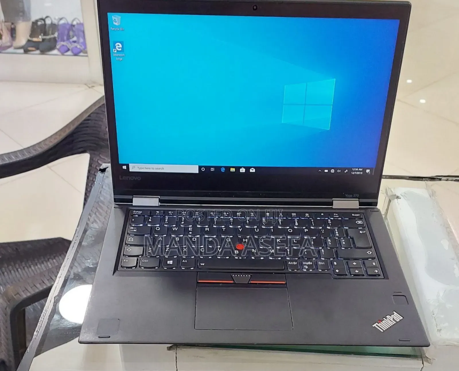 New Laptop Lenovo ThinkPad Yoga 370 8GB Intel Core I5 SSD 512GB