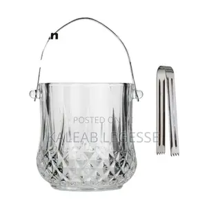 Cryatal Glass Ice Bucket