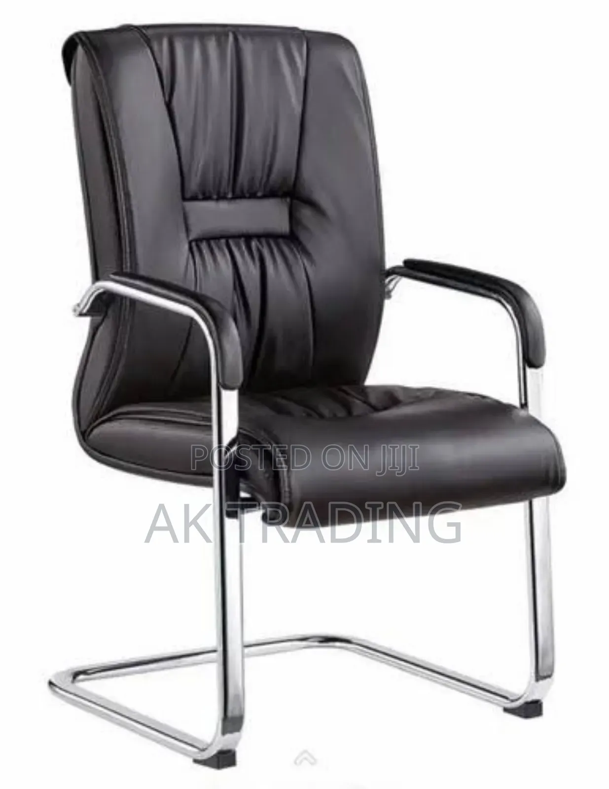 Office Guests Chair (Full Leather)