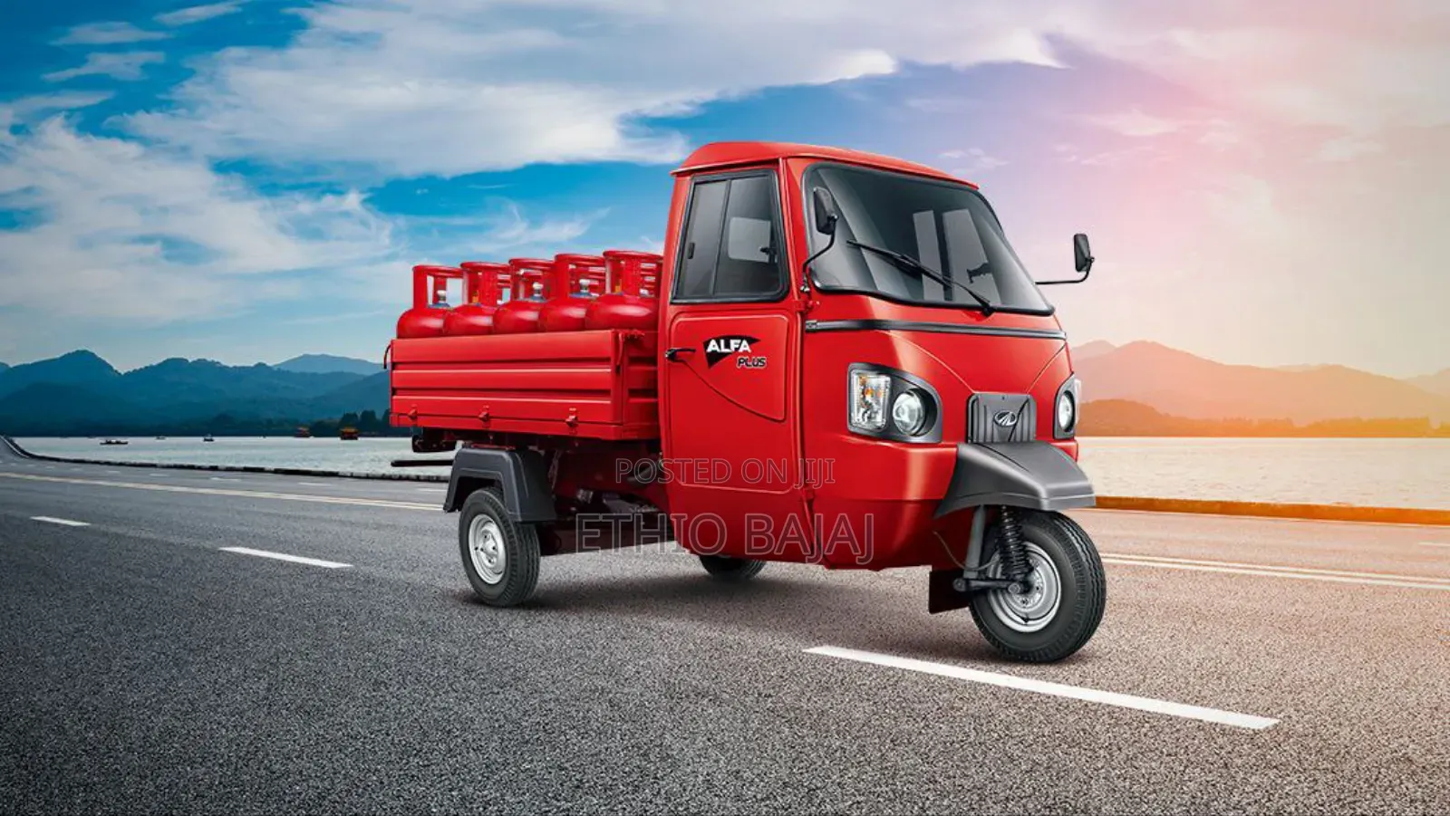 New Mahindra Centuro 2024 Red