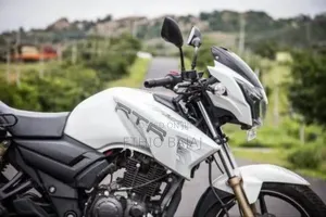 New TVS Apache 180 RTR 2024 White