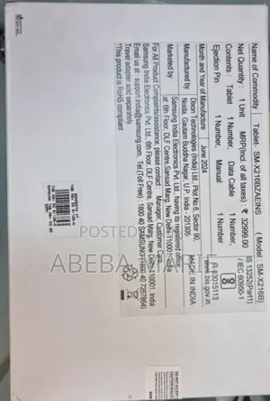 New Samsung Galaxy Tab A9+ 128 GB