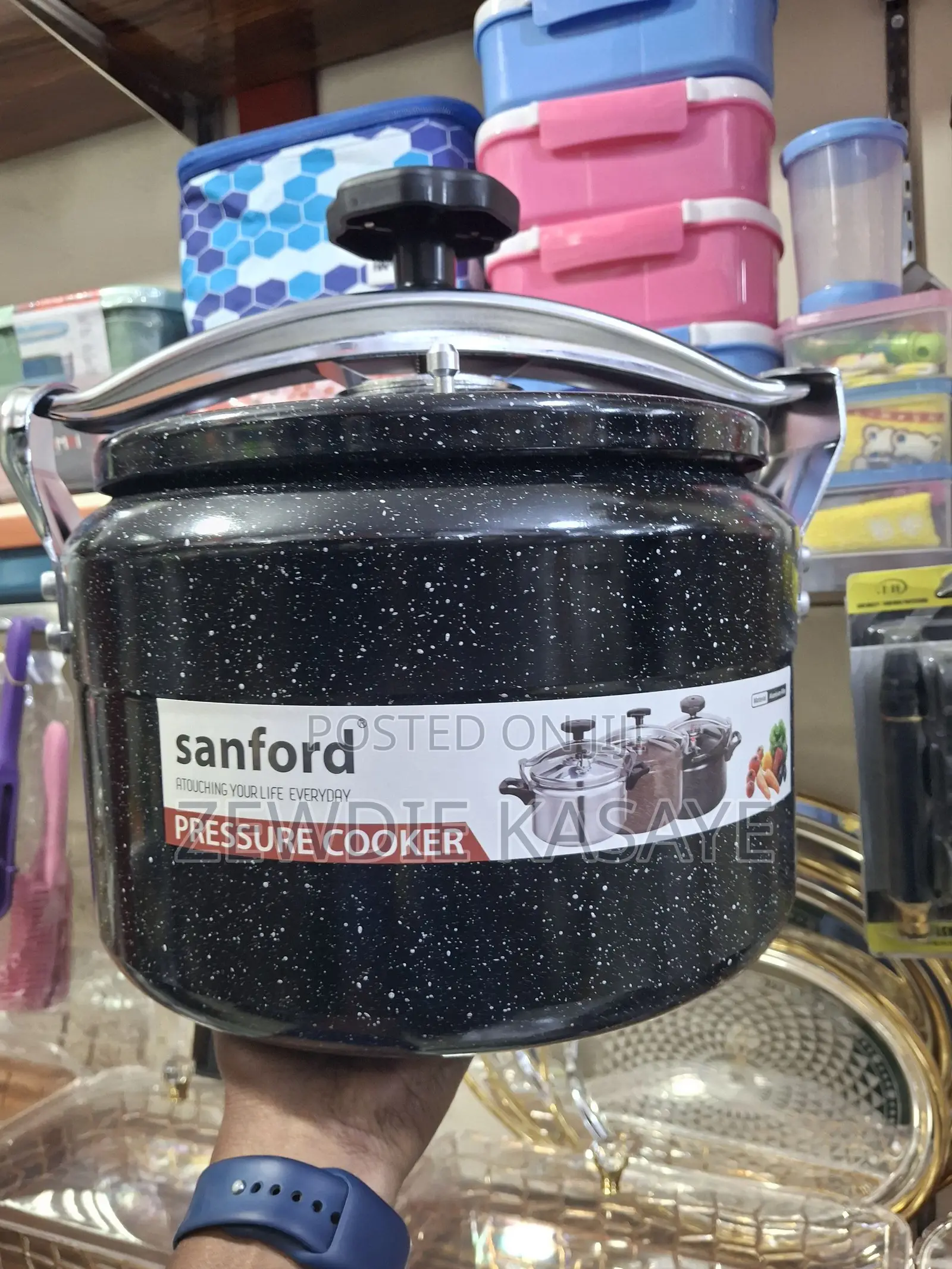 Aluminium Alloy Pressure Cooker 15 Liter